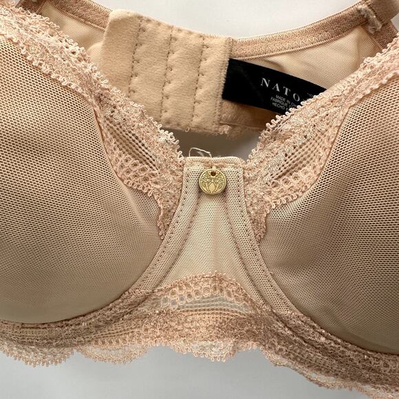 NATORI Pure Allure Full Figure Contour Bra in Nude // 34DD - Picture 3 of 9